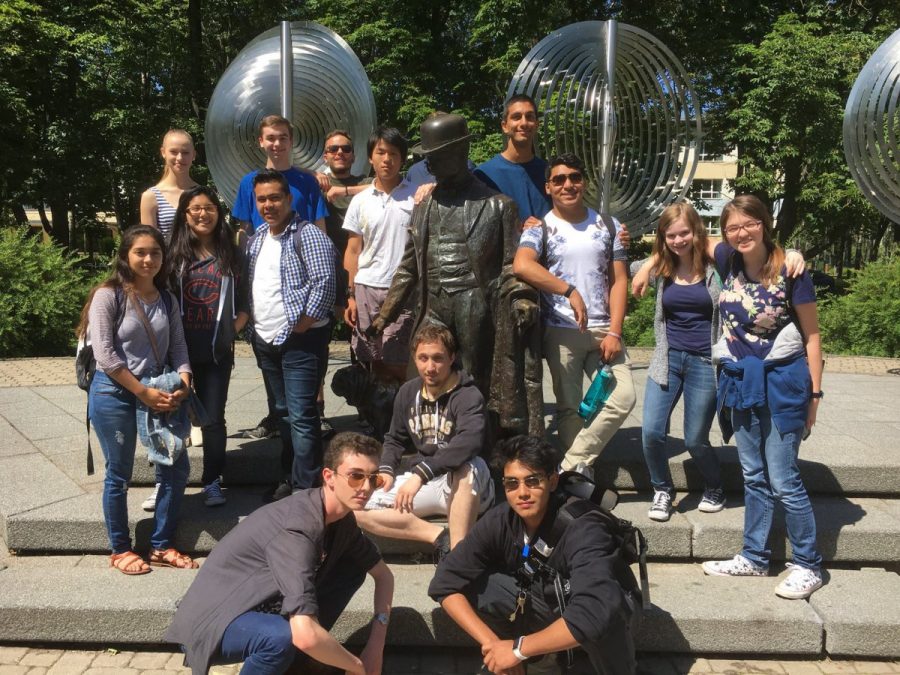 PSI students in Latvia